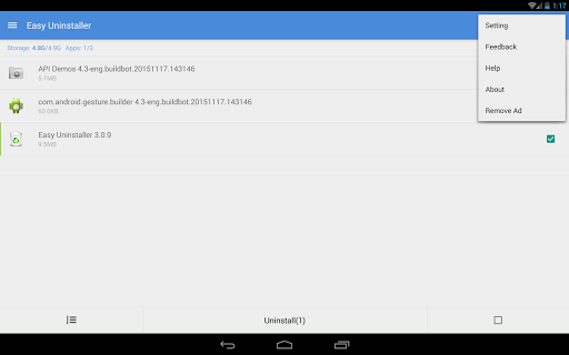 Easy Uninstaller App Uninstall - صورة للبرنامج #9