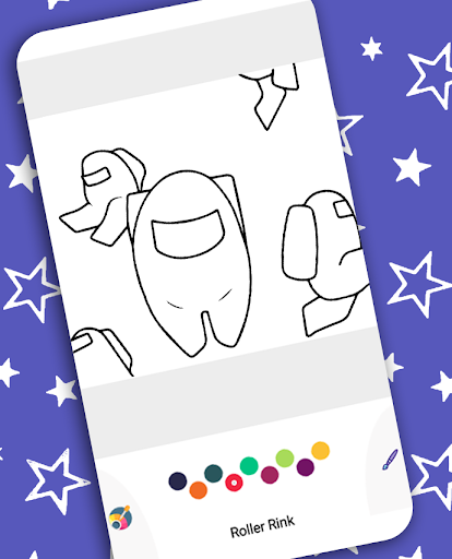 Among Us Coloring Book : Among Us Art - صورة للبرنامج #4