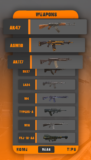 Guide for Call Of Duty Mobile: Weapons Players Map - صورة للبرنامج #7