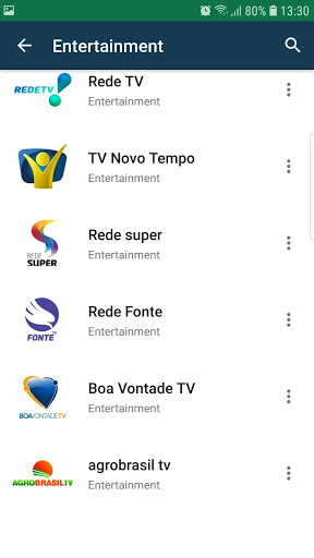 Brasil TV ao vivo no celular - صورة للبرنامج #4