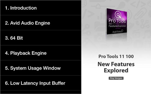 AV For Pro Tools 11 Features - صورة للبرنامج #6