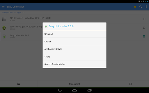Easy Uninstaller App Uninstall - صورة للبرنامج #12