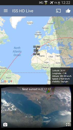 ISS HD Live: مشاهدة الأرض مباشرةً - صورة للبرنامج #1