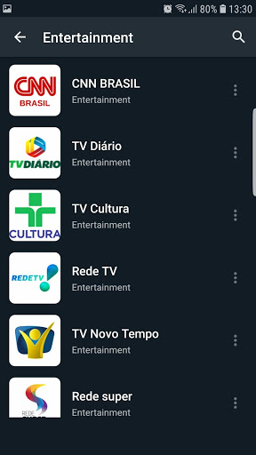 Brasil TV ao vivo no celular - صورة للبرنامج #8