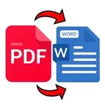تنزيل برنامج تحويل ملفات PDF الى PDF to Word Converter Word 2025