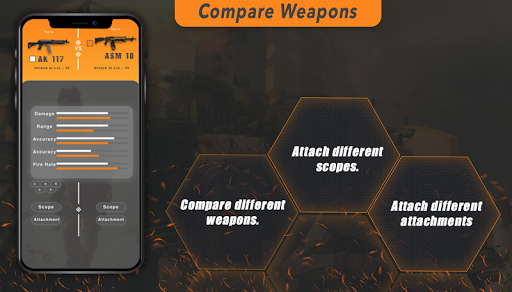 Guide for Call Of Duty Mobile: Weapons Players Map - صورة للبرنامج #8