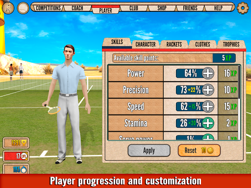 World of Tennis: Roaring ’20s — online sports game - صورة للبرنامج #11