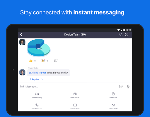 ZOOM Cloud Meetings - صورة للبرنامج #7