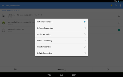 Easy Uninstaller App Uninstall - صورة للبرنامج #10