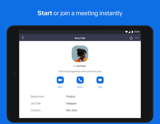 ZOOM Cloud Meetings - صورة للبرنامج #11
