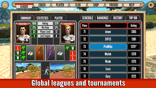 World of Tennis: Roaring ’20s — online sports game - صورة للبرنامج #5